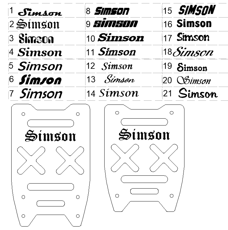 Gepäckträgerplatte (Art.Nr.500) – Bild 25