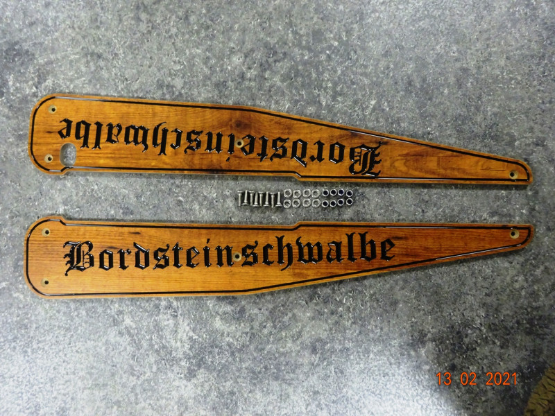 Trittbretter, gaaanz lang 69 cm “Bordsteinschwalbe”(Art.Nr. 603)