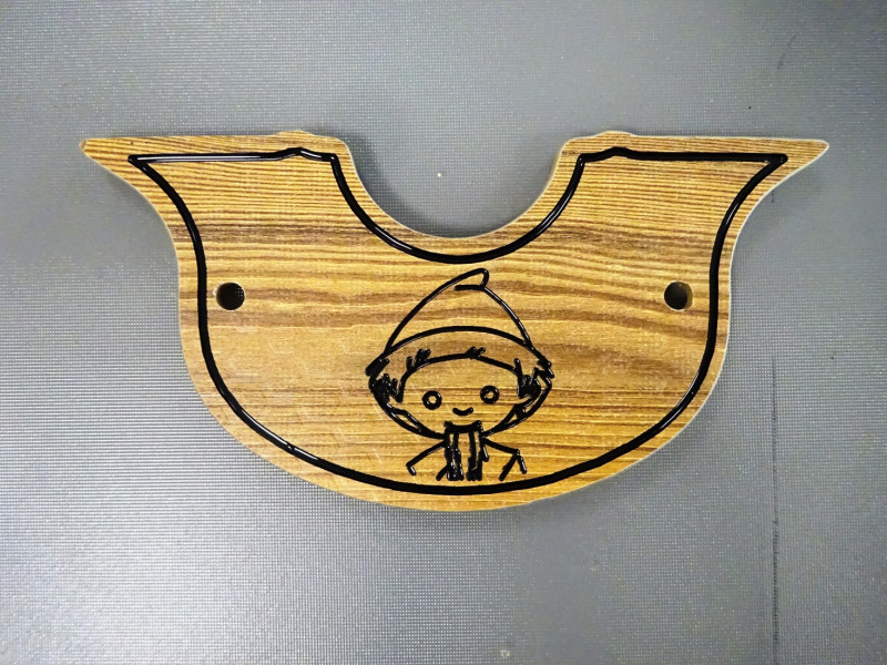 Armaturenabdeckung mit DDR Motiv (Art.Nr.409)