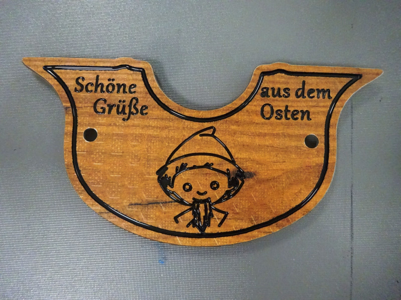 Armaturenabdeckung mit DDR Motiv (Art.Nr.409)