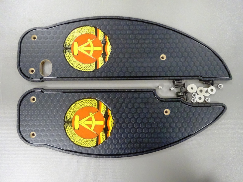 Trittbretter mit DDR Emblem(Art.Nr.011)