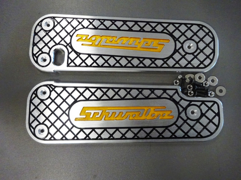 Alu-Trittbretter, 8mm, normale Länge (Art.Nr.806)