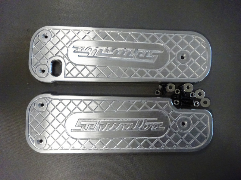 Alu-Trittbretter, 8mm, normale Länge (Art.Nr.806)